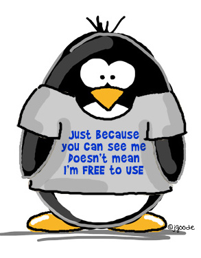 art isn't free Penguin by JGoode