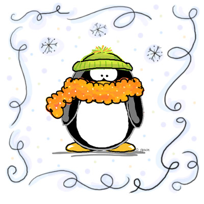 Winter Penguin by JGoode