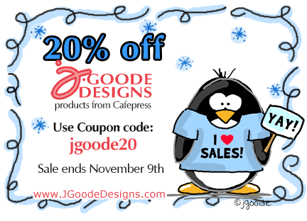 Sale at JGoode Designs - Penguins and more
