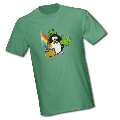 St. Patrick's Day Penguin
