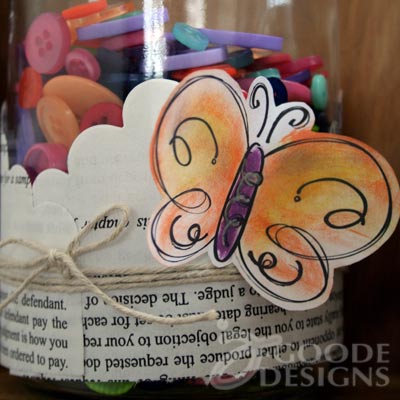 Whimsical Butterfly by Jen Goode